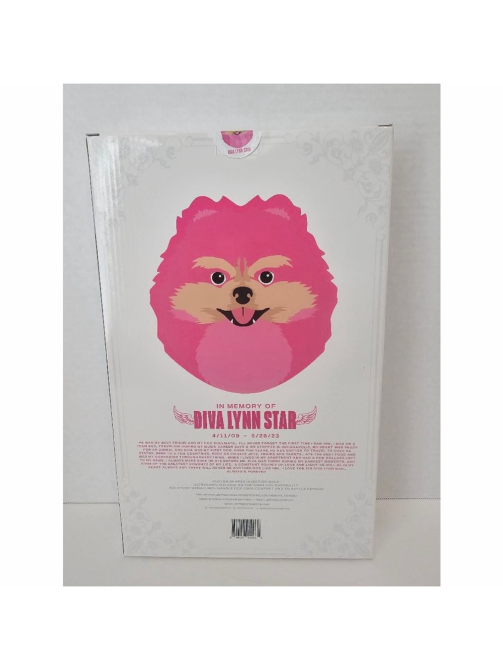 🆕️Jeffree Star Pets Diva Lynn Memorial Makeup Hand Mirror NIB - Picture 4 of 5